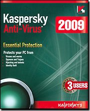 KASPERSKY ANTI VIRUS 2009, 3 USER oem
